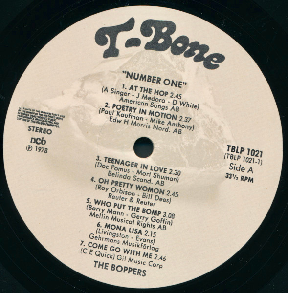 洋楽 THE BOPPERS BEST & OLDIES The Boppers – The Best Of – CD (Compilation), 1990 [r7292725